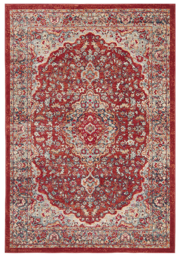 Safavieh Merlot 311 Power Loomed 5% PES/32% COTTON/58% PP/5% Latex Rug MER311Q-4