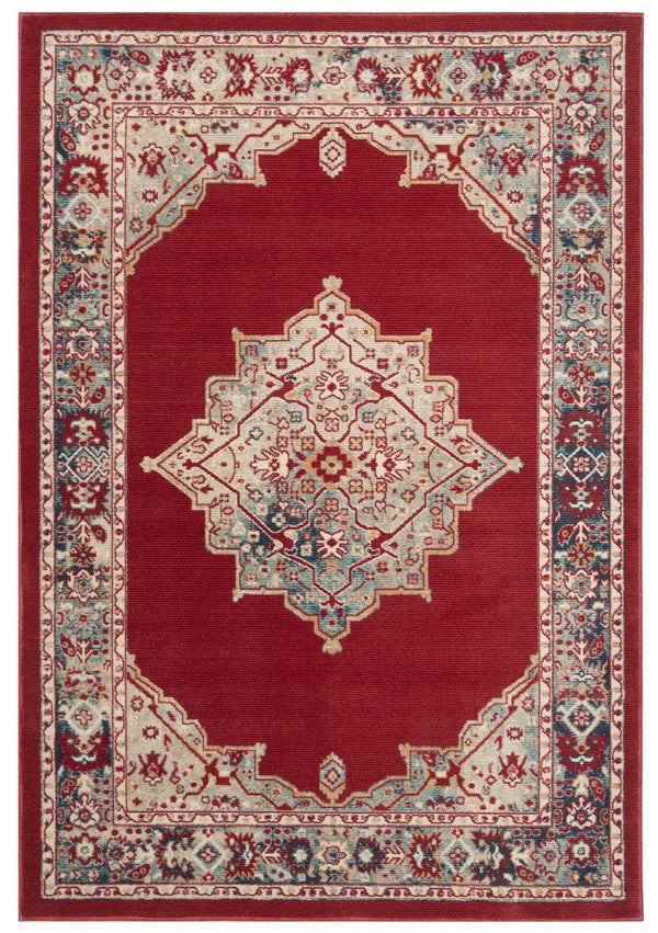 Safavieh Merlot 312 Power Loomed 5% PES/32% COTTON/58% PP/5% Latex Rug MER312Q-4