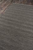 Momeni Mesa MES-2 Hand Woven Contemporary Striped Indoor Area Rug Smoke 9' x 12' MESA0MES-2SMO90C0