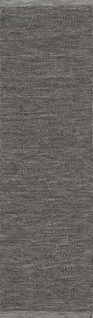Momeni Mesa MES-2 Hand Woven Contemporary Striped Indoor Area Rug Smoke 9' x 12' MESA0MES-2SMO90C0
