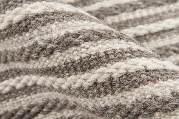 Momeni Mesa MES-3 Hand Woven Contemporary Striped Indoor Area Rug Natural 9' x 12' MESA0MES-3NAT90C0