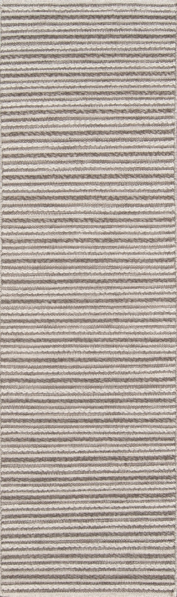 Momeni Mesa MES-3 Hand Woven Contemporary Striped Indoor Area Rug Natural 9' x 12' MESA0MES-3NAT90C0