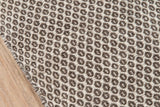 Momeni Mesa MES-4 Hand Woven Contemporary Geometric Indoor Area Rug Brown 9' x 12' MESA0MES-4BRN90C0