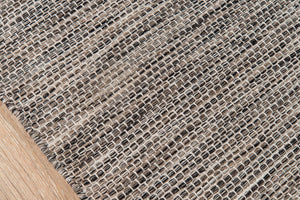 Momeni Mesa MES-6 Hand Woven Contemporary Abstract Indoor Area Rug Natural 9' x 12' MESA0MES-6NAT90C0