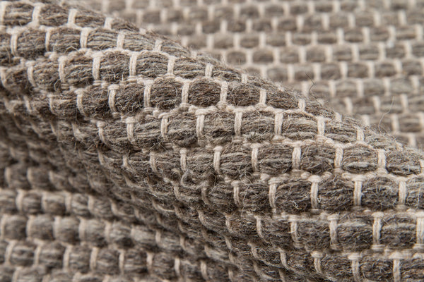 Momeni Mesa MES-7 Hand Woven Contemporary Solid Indoor Area Rug Natural 9' x 12' MESA0MES-7NAT90C0