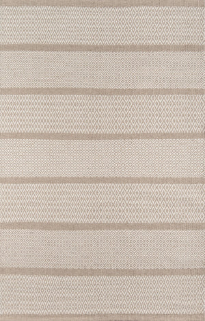 Momeni Mesa MES-9 Hand Woven Contemporary Striped Indoor Area Rug Beige 9' x 12' MESA0MES-9BGE90C0