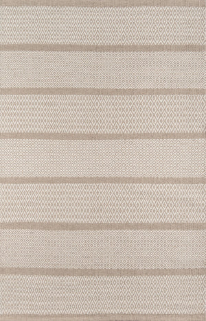 Momeni Mesa MES-9 Hand Woven Contemporary Striped Indoor Area Rug Beige 9' x 12' MESA0MES-9BGE90C0