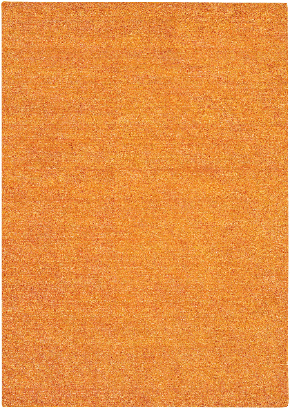 Chandra Rugs Metro 100% Wool Hand-Tufted Contemporary Rug Orange/Yellow 7'9 x 10'6