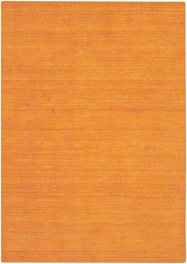 Chandra Rugs Metro 100% Wool Hand-Tufted Contemporary Rug Orange/Yellow 7'9 x 10'6