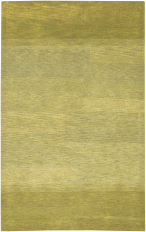 Chandra Rugs Metro 100% Wool Hand-Tufted Contemporary Rug Green 7'9 x 10'6