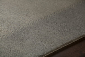 Chandra Rugs Metro 100% Wool Hand-Tufted Contemporary Rug Grey 7'9 Round