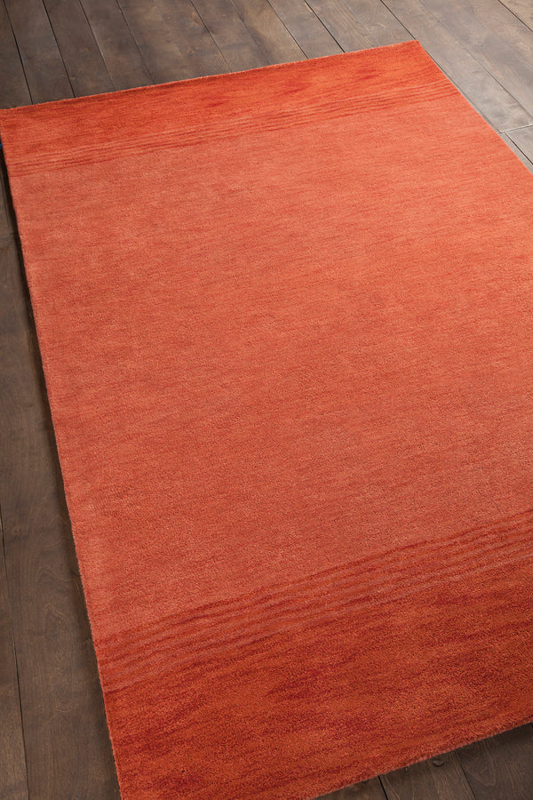 Chandra Rugs Metro 100% Wool Hand-Tufted Contemporary Rug Red/Pink 7'9 Round