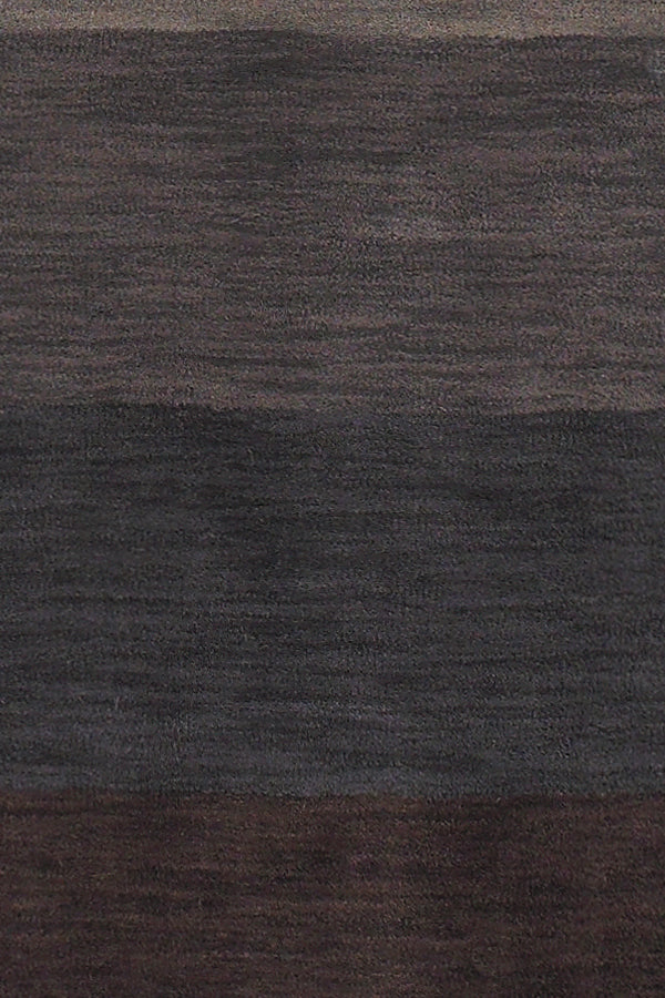 Chandra Rugs Metro 100% Wool Hand-Tufted Contemporary Rug Charcoal/Grey/Brown 7'9 Round