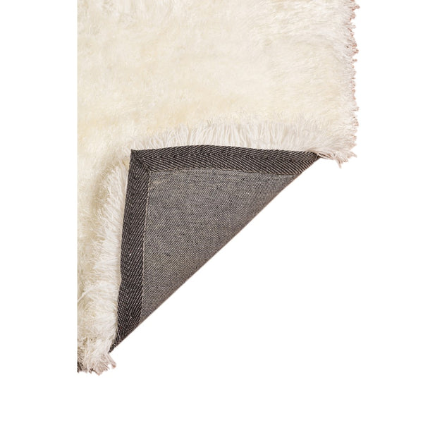 AMER Rugs Metro MET-12 Shag Solid Transitional Area Rug Cream 7'6" x 9'6"