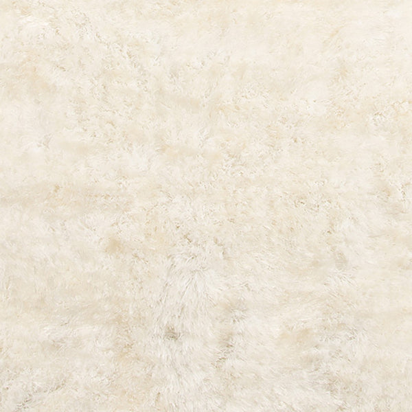 AMER Rugs Metro MET-12 Shag Solid Transitional Area Rug Cream 7'6" x 9'6"