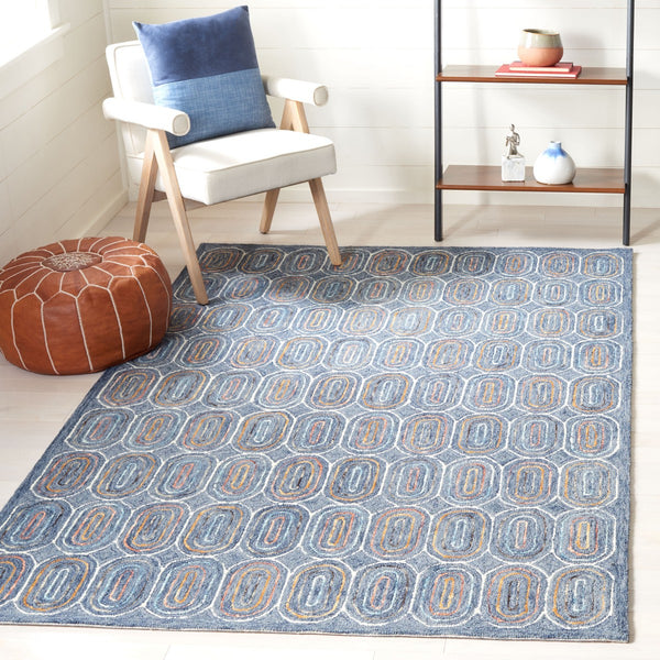 Safavieh Metro Hand Tufted Wool and Cotton with Latex Rug MET124M-8