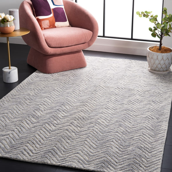 Safavieh Metro 181 Hand Tufted 80% Wool and 20% Cotton Contemporary Rug MET181G-8