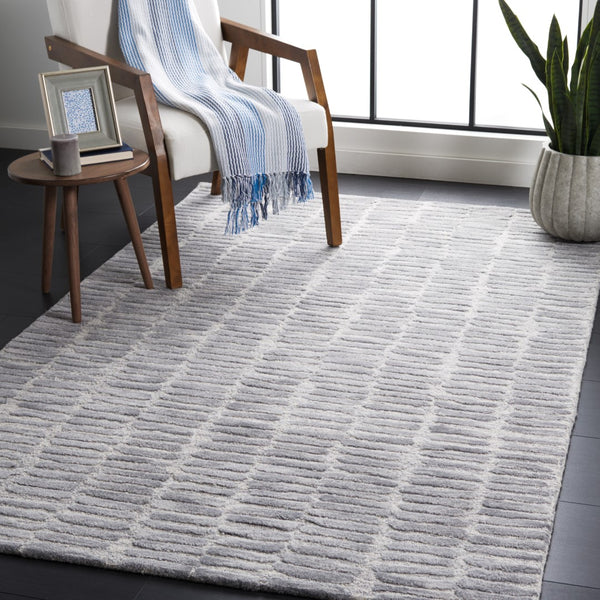 Safavieh Metro 182 Hand Tufted 80% Wool and 20% Cotton Contemporary Rug MET182G-8