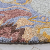 Safavieh Metro 250 Hand Tufted Pile Content: 100% Wool Rug Grey / Yellow Pile Content: 100% Wool MET250F-6R