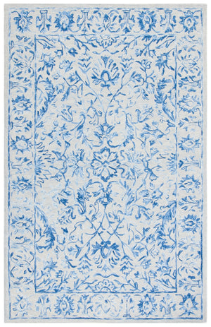 Safavieh Metro 255 Hand Tufted Pile Content: 100% Wool Rug Blue / Beige Pile Content: 100% Wool MET255M-5