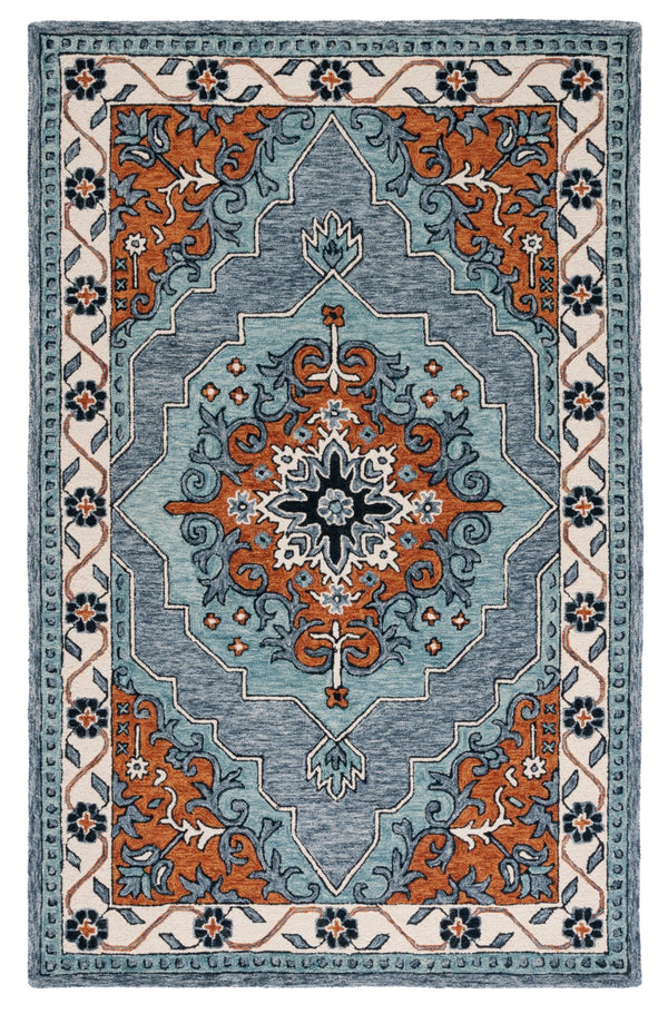 Safavieh Metro 351 Hand Tufted 80% Wool/10% Cotton/and 10% Latex Rug MET351M-6SQ