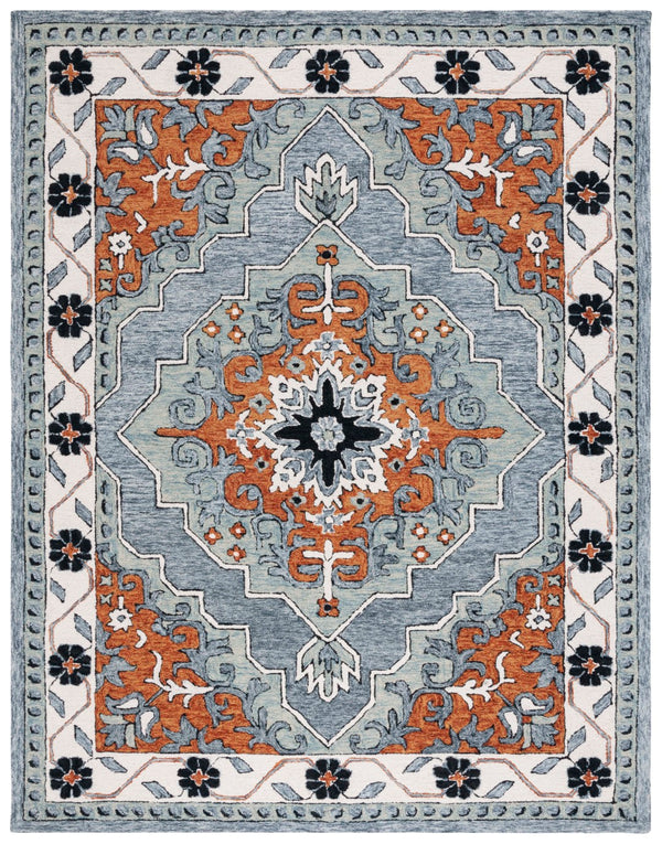 Safavieh Metro 351 Hand Tufted 80% Wool/10% Cotton/and 10% Latex Rug MET351M-8