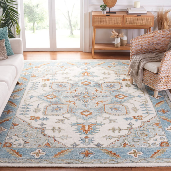 Safavieh Metro 352 Hand Tufted 80% Wool/10% Cotton/and 10% Latex Rug MET352M-8