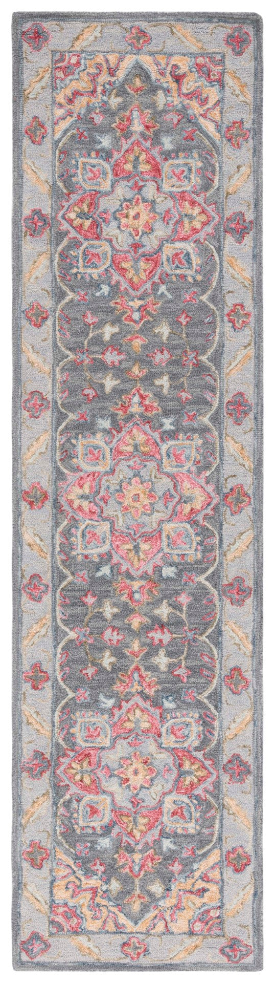 Safavieh Metro 352 Hand Tufted 80% Wool/10% Cotton/and 10% Latex Rug MET352P-6SQ