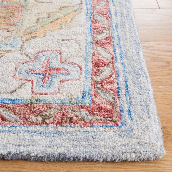 Safavieh Metro 352 Hand Tufted 80% Wool/10% Cotton/and 10% Latex Rug MET352P-6SQ