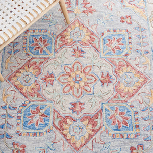 Safavieh Metro 352 Hand Tufted 80% Wool/10% Cotton/and 10% Latex Rug MET352P-6SQ