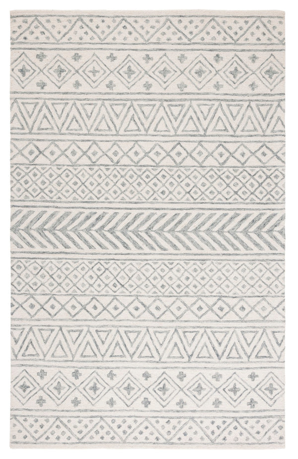 Safavieh Metro 353 Hand Tufted 80% Wool/10% Cotton/and 10% Latex Rug MET353F-6SQ