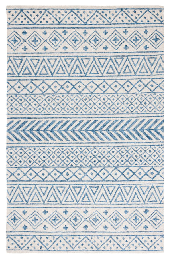 Safavieh Metro 353 Hand Tufted 80% Wool/10% Cotton/and 10% Latex Rug MET353M-8