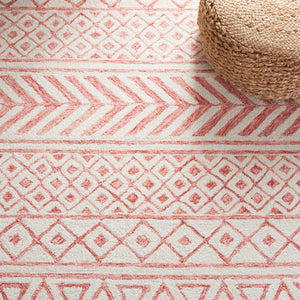 Safavieh Metro 353 Hand Tufted 80% Wool/10% Cotton/and 10% Latex Rug MET353P-6SQ