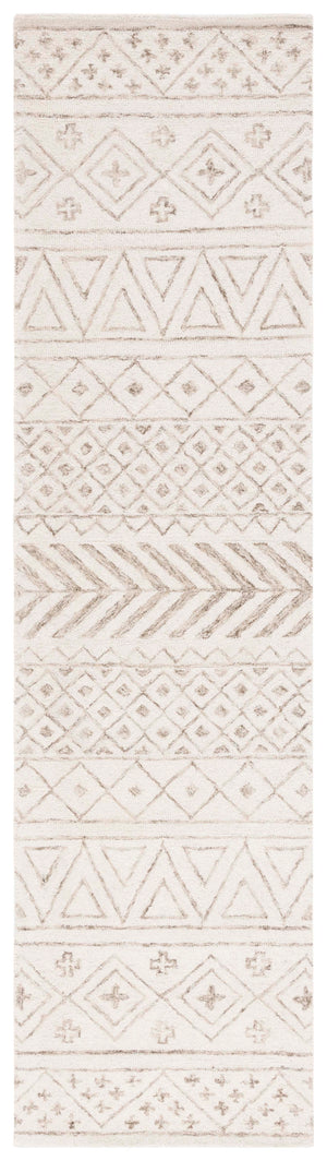 Safavieh Metro 353 Hand Tufted 80% Wool/10% Cotton/and 10% Latex Rug MET353W-6SQ