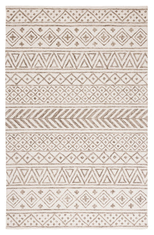 Safavieh Metro 353 Hand Tufted 80% Wool/10% Cotton/and 10% Latex Rug MET353W-6SQ