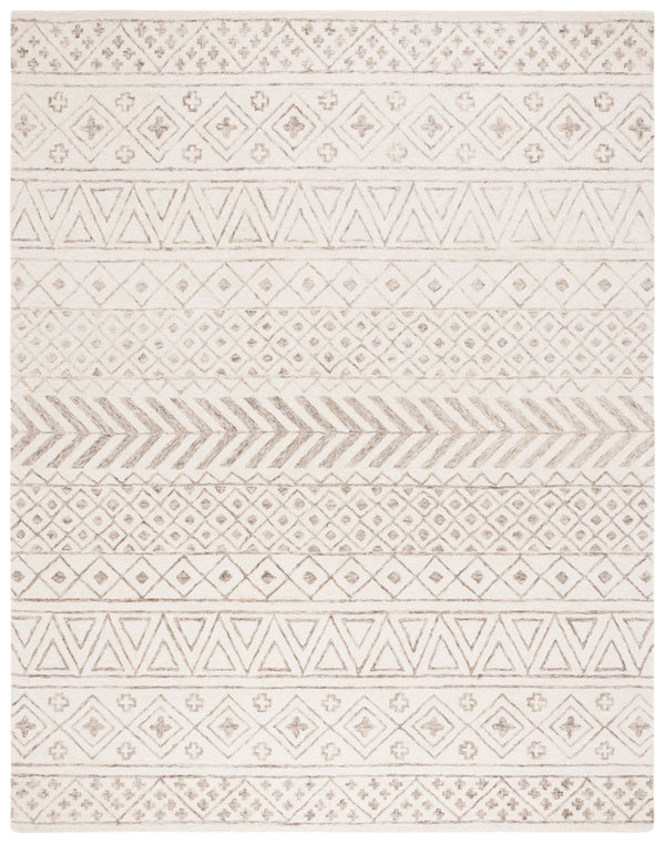 Safavieh Metro 353 Hand Tufted 80% Wool/10% Cotton/and 10% Latex Rug MET353W-8