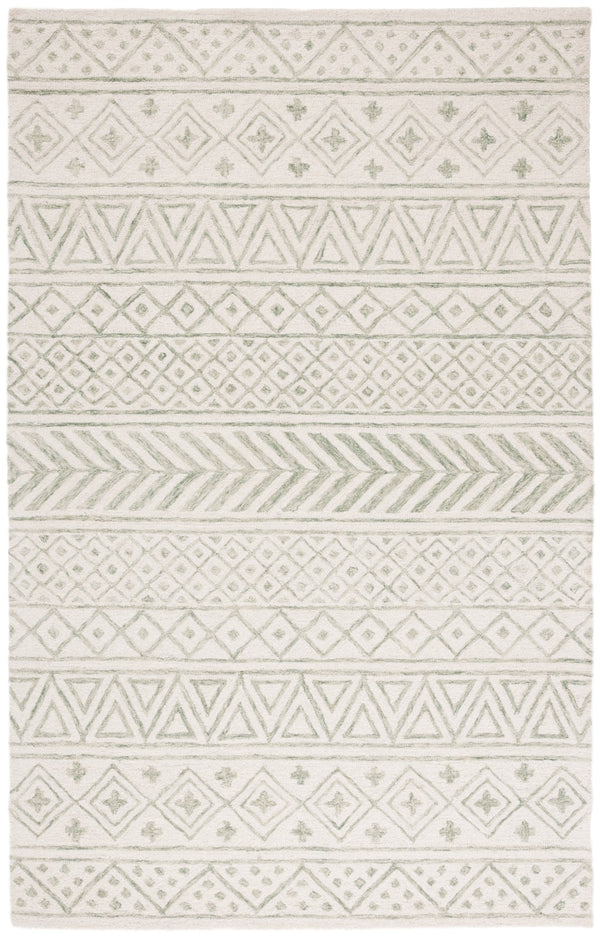Safavieh Metro 353 Hand Tufted 80% Wool/10% Cotton/and 10% Latex Rug MET353X-6SQ