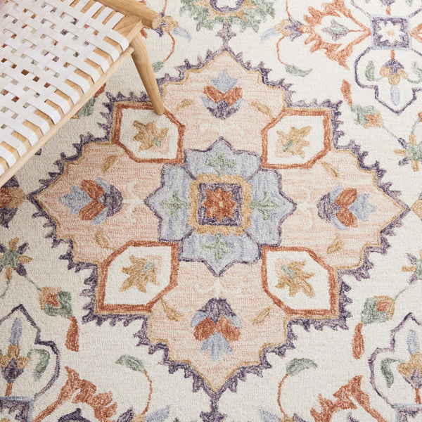 Safavieh Metro 354 Hand Tufted 80% Wool/10% Cotton/and 10% Latex Rug MET354Y-6SQ