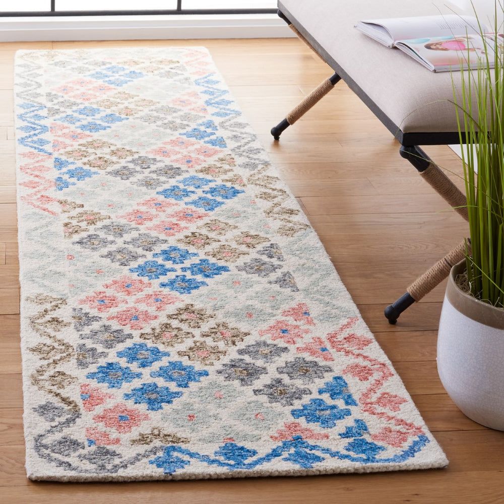 Safavieh Metro 355 Hand Tufted 80% Wool/10% Cotton/and 10% Latex Rug MET355M-6SQ