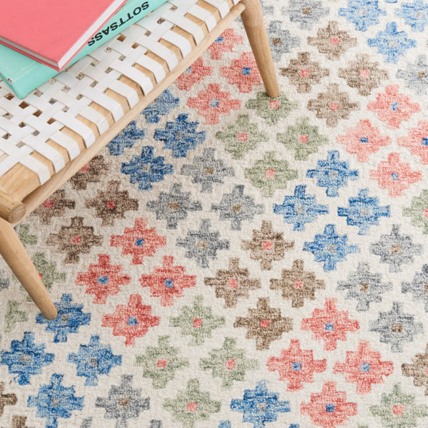 Safavieh Metro 355 Hand Tufted 80% Wool/10% Cotton/and 10% Latex Rug MET355M-6SQ