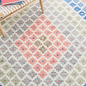 Safavieh Metro 356 Hand Tufted 80% Wool/10% Cotton/and 10% Latex Rug MET356M-6SQ