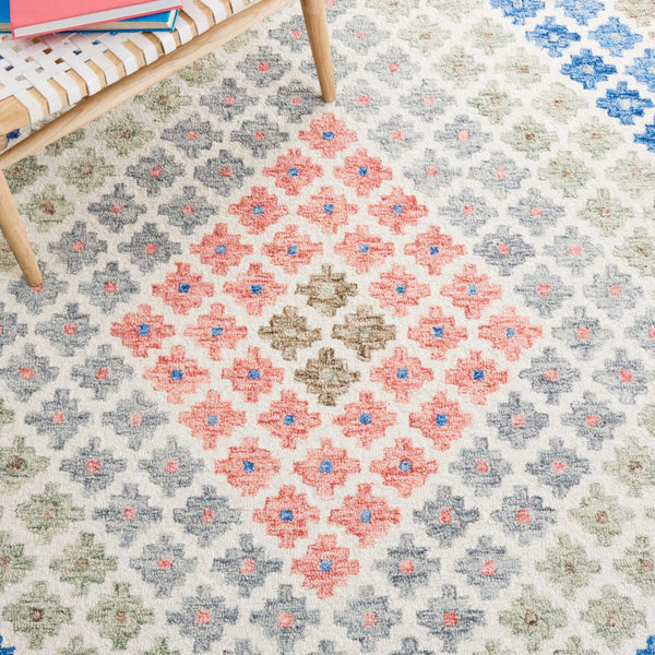 Safavieh Metro 356 Hand Tufted 80% Wool/10% Cotton/and 10% Latex Rug MET356M-6SQ