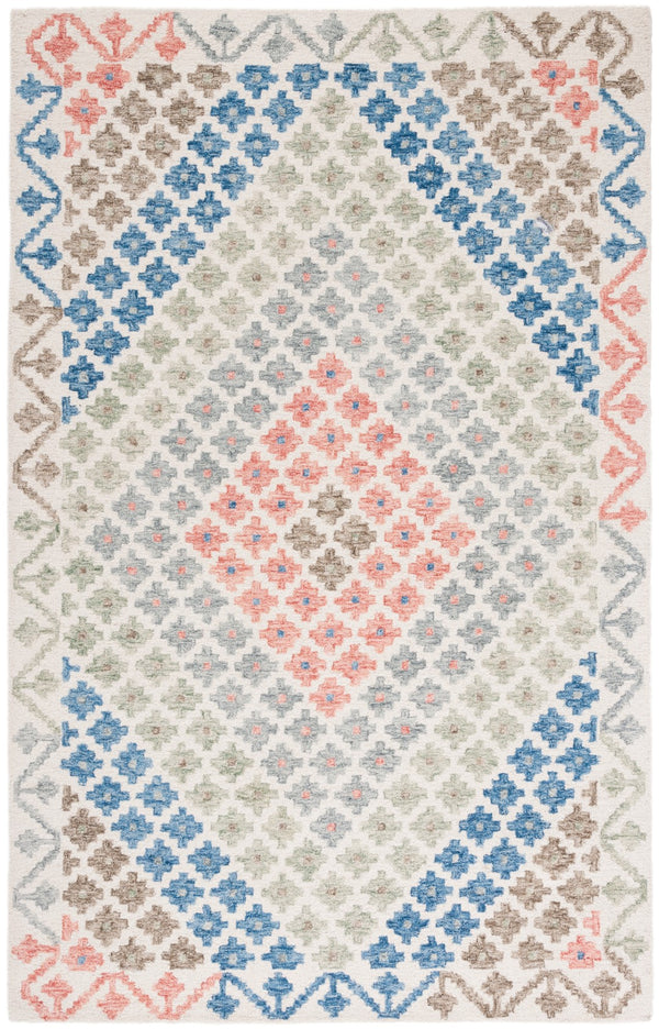 Safavieh Metro 356 Hand Tufted 80% Wool/10% Cotton/and 10% Latex Rug MET356M-6SQ