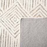 Safavieh Metro 401 Handtufted 100% Wool Rug Beige / Ivory MET401A-5