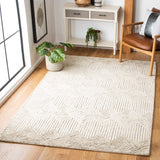 Safavieh Metro 401 Handtufted 100% Wool Rug Beige / Ivory MET401A-5