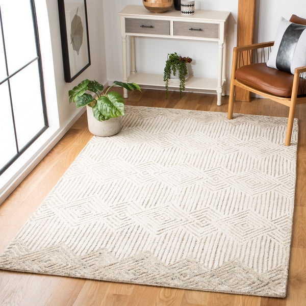 Safavieh Metro 401 Hand Tufted Wool and Cotton with Latex Transitional Rug MET401A-9
