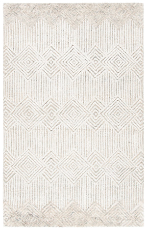 Safavieh Metro 401 Handtufted 100% Wool Rug Beige / Ivory MET401A-5