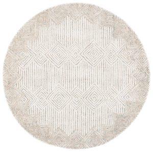 Safavieh Metro 401 Handtufted 100% Wool Rug Beige / Ivory MET401A-6R