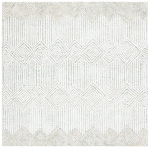 Safavieh Metro 401 Handtufted 100% Wool Rug Beige / Ivory MET401A-6SQ