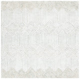 Safavieh Metro 401 Handtufted 100% Wool Rug Beige / Ivory MET401A-6SQ